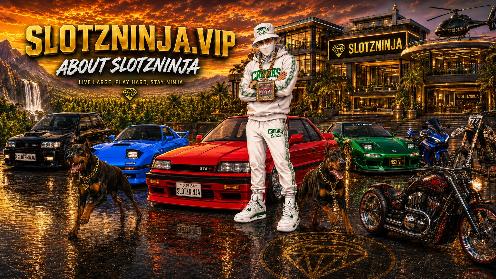 About Slotzninja — Live Large, Play Hard, Stay Ninja
