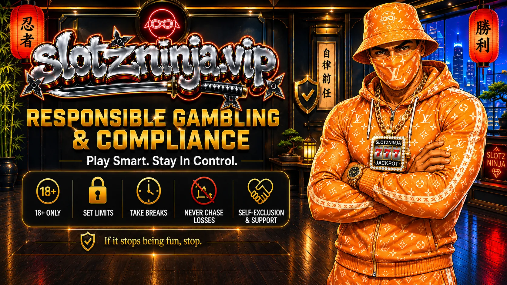 Slotzninja Responsible Gambling & Compliance