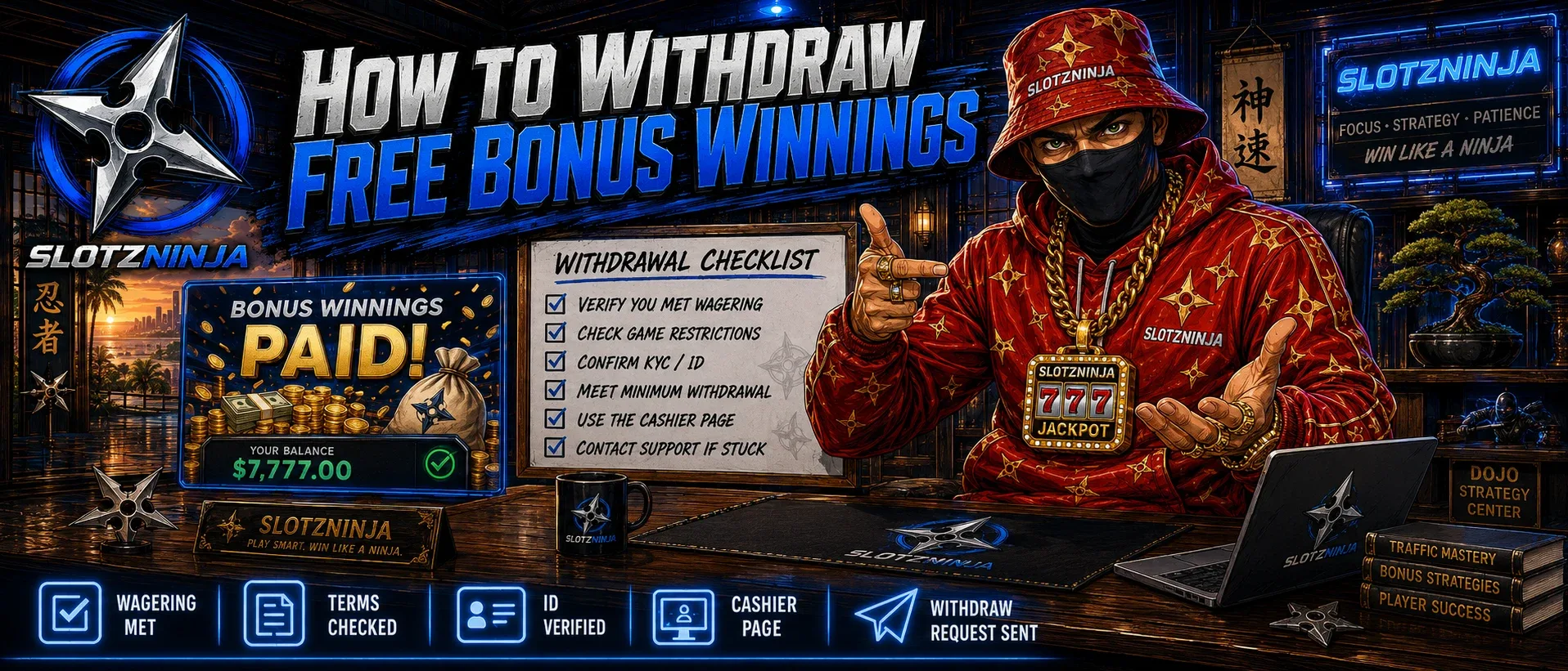 How to Withdraw Free No-Deposit Bonus Winnings